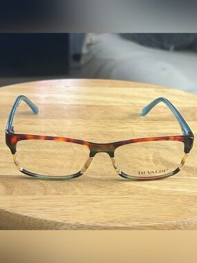 NEW Di Valdi Frame 8013 Col.10 Multicolor Full Rim 53-16-135 Eye Glass Frame